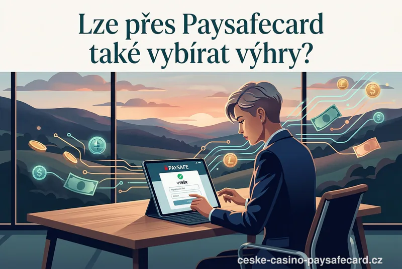 Lze přes Paysafecard také vybírat výhry?