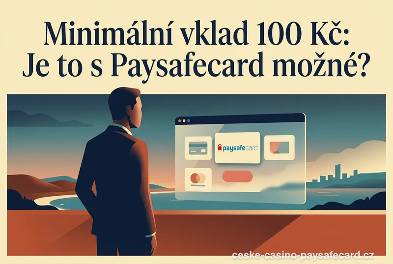 Minimální vklad 100 Kč: Je to s Paysafecard možné?